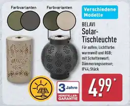 Aldi Nord BELAVI Solar-Tischleuchte Angebot