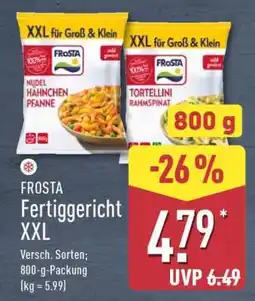 Aldi Nord FROSTA Fertiggericht XXL Angebot