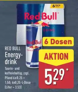 Aldi Nord Red Bull Energy Drink Angebot
