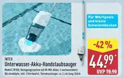 Aldi Nord INTEX Unterwasser-Akku-Handstaubsauger Angebot