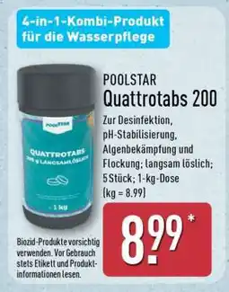 Aldi Nord POOLSTAR Quattrotabs 200 Angebot