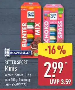 Aldi Nord Ritter Sport Minis Angebot