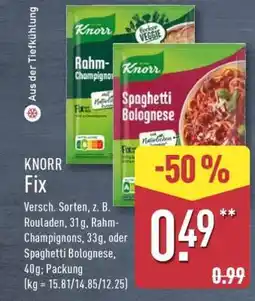 Aldi Nord Knorr Fix Angebot