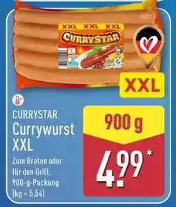 Aldi Nord CURRYSTAR Currywurst XXL Angebot
