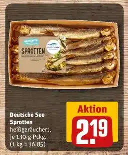 REWE Deutsche See Sprotten Angebot