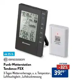 Aldi Nord Funk-Wetterstation Tendence FSX Angebot