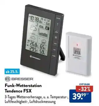 Aldi Nord Funk-Wetterstation Tendence FSX Angebot