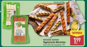 Aldi Nord MEIN VEGGIE TAG/MYWAY Vegetarische Würstchen Angebot