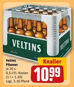 REWE VELTINS Pilsener Angebot