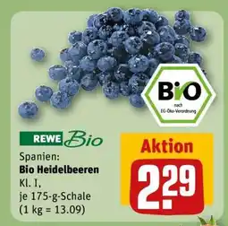 REWE Bio Heidelbeeren Angebot