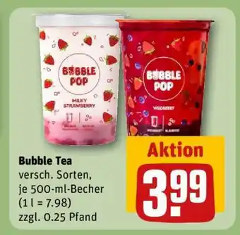 REWE Bubble Tea Angebot