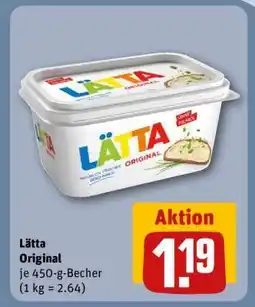 REWE LÄTTA Original Angebot