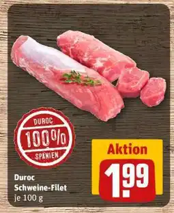 REWE Duroc Schweine-Filet Angebot
