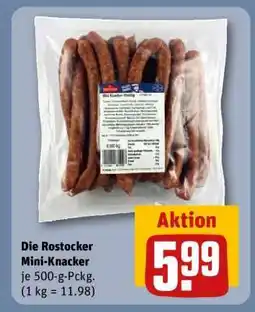 REWE Die Rostocker Mini-Knacker Angebot