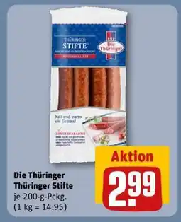 REWE Die Thüringer Thüringer Stifte Angebot