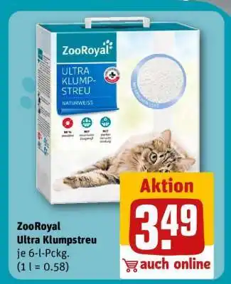REWE ZooRoyal Ultra Klumpstreu Angebot