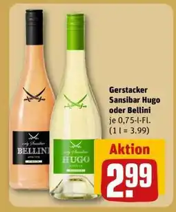 REWE Gerstacker Sansibar Hugo oder Bellini Angebot