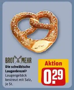 REWE Die schwäbische Laugenbrezel Angebot