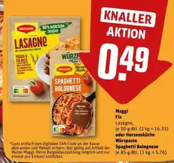 REWE Maggi fix Angebot