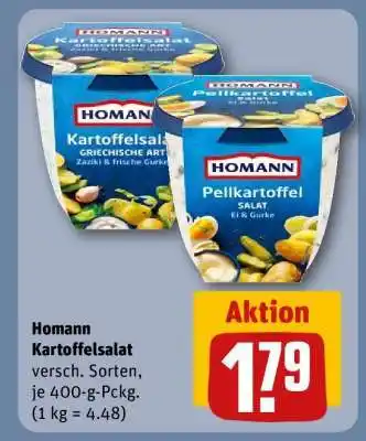 REWE HOMANN Kartoffelsalat Angebot