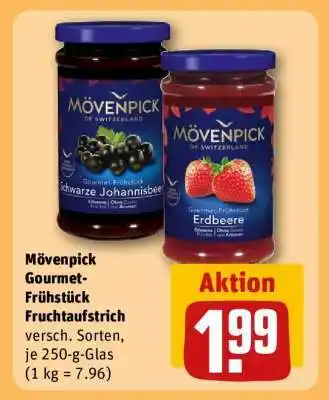 REWE MÖVENPICK Gourmet-Frühstück Fruchtaufstrich Angebot