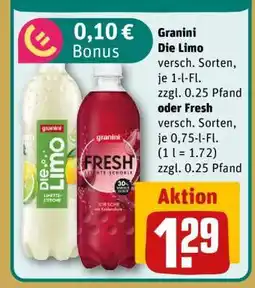 REWE GRANINI Die Limo Angebot