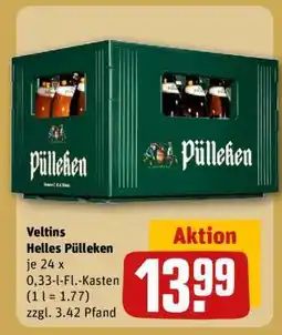 REWE Veltins Helles Pülleken Angebot
