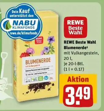 REWE REWE Beste Wahl Blumenerde Angebot