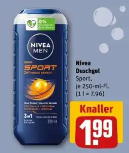 REWE Nivea Duschgel Angebot