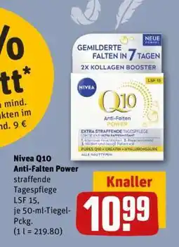 REWE Nivea Q10 Anti-Falten Power Angebot