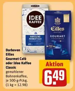 REWE Darboven Eilles Gourmet Café oder Idee Kaffee Classic Angebot