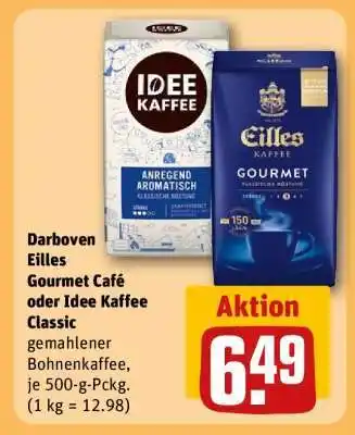 REWE Darboven Eilles Gourmet Café oder Idee Kaffee Classic Angebot