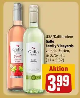 REWE Gallo Family Vineyards Angebot