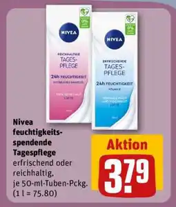 REWE Nivea feuchtigkeitsspendende Tagespflege Angebot