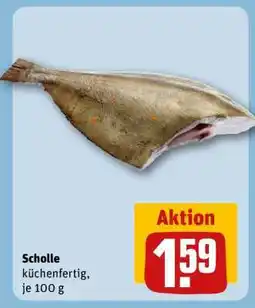 REWE Scholle Angebot