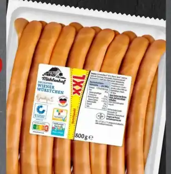 PENNY Mühlenhof Delikatess Wiener Würstchen XXL Angebot