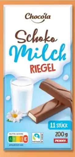 PENNY Choco´La Schoko Milch Riegel Angebot