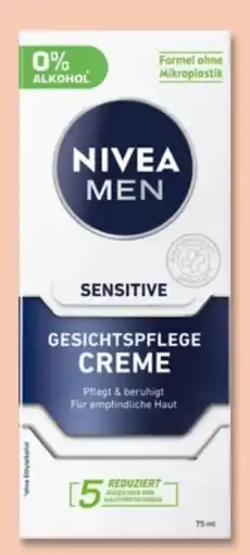 PENNY Nivea For Men Sensitive Gesichtspflege Creme Angebot