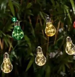 PENNY Solar-LED-Glühbirnenlichterkette Angebot