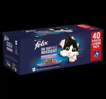 PENNY Purina Felix Gemischte Vielfalt in Gelee Angebot