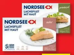 Lidl Nordsee Lachsfilet mit Haut natur Angebot