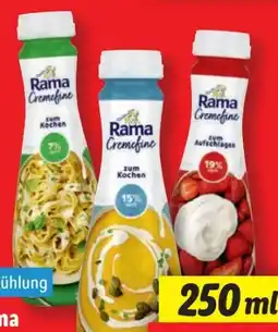 Lidl Rama Cremefine zum Aufschlagen Angebot
