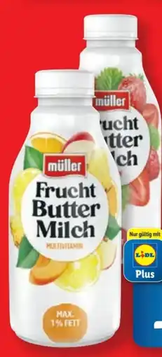 Lidl Müller Frucht Buttermilch Angebot