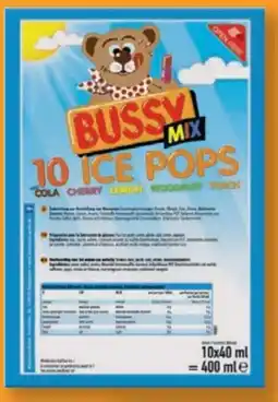 Lidl Bussy Mix Ice Pops Wassereis Angebot