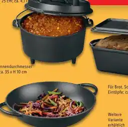 Lidl Grillmeister Dutch-Oven-Set Angebot