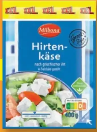 Lidl Milbona Hirtenkäse XXL Angebot