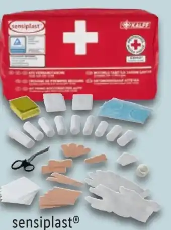 Lidl Sensiplast KFZ-Verbandstasche Angebot