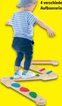 Lidl Playtive Holz-Balancierbalken-Set Angebot