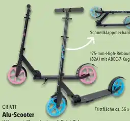 Lidl Crivit Aluminium Scooter Angebot
