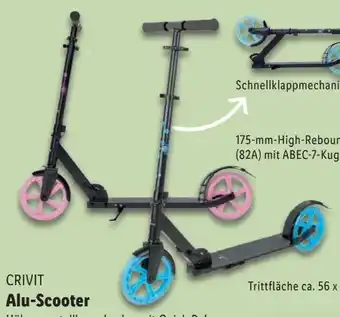 Lidl Crivit Aluminium Scooter Angebot